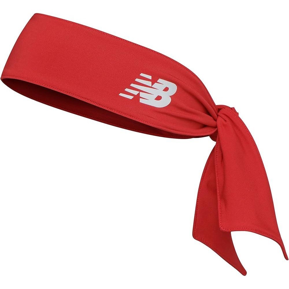 New‎ Balance Performance Tie Back Headband Size OS Maroon
